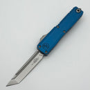 Microtech UTX-70 Gen IV w/ Blue Handle & Stonewash T/E M390MK 11494-10BL