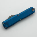 Microtech UTX-70 Gen IV w/ Blue Handle & Stonewash T/E M390MK 11494-10BL