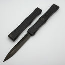 Microtech Marfione Select Nemesis IV Black Handle w/ DLC Full Serrated D/E M390MK 1152-3DLCTMS1