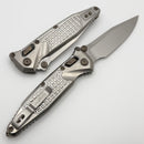 Marfione Select Microtech Socom Ram-Lok Titanium Frag Handles w/ Flamed Accents & Stonewash M390MK 160RL-10FRMS5