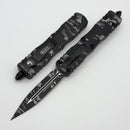 Microtech Dirac Pixel Camo w/ Black D/E 225-1TPXC