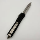 Pre-Owned Microtech Makora Double Edge Stonewash & Black 206-10S