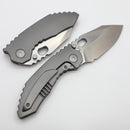 Dalibor Bergam Draco w/ Titanium Integral Handle & Polish Stonewash S90V One Per Household