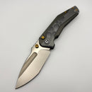 Pre-Owned Civivi Wellmax Gray Aluminum Handle w/Clear Lexan Inlay and Satin 14C28N Blade C24008C-1