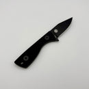 Aux Mfg Runt Black PVD 14C28N w/ Black G-10 Handle Production Series AUX011BLK