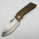 Medford TFF-1 Fat Daddy Bronze Anodized Handles w/ Tumbled S35VN (Consignment)