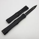 Microtech Marfione Select Nemesis IV Black Handle w/ DLC Full Serrated D/E Two Tone M390MK 1152-3DLCTMS1