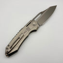 Pre-Owned We Knife Bogey Gray Titanium and Stonewash M390 WE23088-2