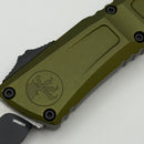 Microtech Knives Combat Troodon Gen III Black Single Edge w/ OD Green Handle 1143-1OD (Consignment)