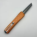 Pre-Owned Core Edge USA 0331 Echo HoneyCore Copper V w/ Aluminum Handle & D/E Tanto Blasted/Satin MagnaCut