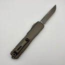 Pre-Owned Microtech Ultratech Gen IV S/E Apocalyptic Standard w/ Natural Clear Handle 11214-10APNC