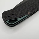 Pre-Owned Benchmade Bugout Vapyr Black Aluminum Handles & Black MagnaCut 534BK