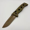 Pre-Owned Benchmade Adamas FDE Cruwear & Olive Drab G-10 275FE-2