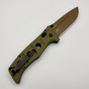 Pre-Owned Benchmade Adamas FDE Cruwear & Olive Drab G-10 275FE-2
