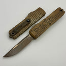Microtech UTX-85 We The People Gen IV Bronze S/E M390MK Signature Series 12314-13AP-GOALS