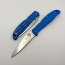 Spyderco Knives Charisma Blue FRN Handles & CTS-BD1N C259PBL