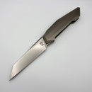 Pre-Owned Poikilo Blade Prism Small w/ Titanium Handles & Pearlescent Stonewash M398