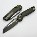 Microtech Knives MSI RAM LOK Faded Bazooka Green w/ Polymer Handles & M390MK 210T-1PMFBO-U25