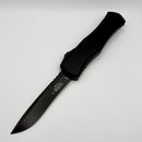Pre-Owned Microtech Knives Hera II DLC Recurve w/ Black Handle Signature Series 1705-1DLCTS