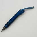 Pre-Owned Marfione Custom Siphon Pen II Titanium Antique Blue Frag w/ Blue Accents