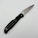 Pre-Owned Spyderco Knives Charisma Black FRN Handles & CTS-BD1N C259PBK