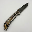 Pre-Owned Spartan Blades Harsey Folder Ronin Tactics Gun Fighter Special Edition w/ 4" Damascus