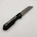 Pre-Owned Heretic Knives Jinn Auto w/ Black Aluminum Handles & Battleworn MagnaCut H113-5A
