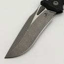 Microtech Amphibian RAM LOK Black Fluted G-10 & Apocalyptic M390MK 137RL-10APFLGTBK (Consignment)