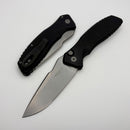 Pro-Tech Pallas Black Aluminum Handle & Stonewash MagnaCut SB1101