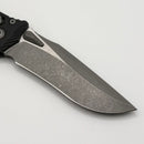 Microtech Amphibian RAM LOK Black Fluted G-10 & Apocalyptic M390MK 137RL-10APFLGTBK (Consignment)