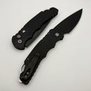 Pro-Tech TR-4 Auto Black Feather Handle w/ Safety & DLC MagnaMax T4106 F MM