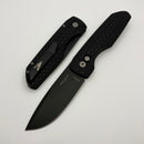 Pro-Tech Vero Designs Synapse 2 Auto w/ Black Herringbone Aluminum Handle & DLC MagnaMax