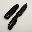 Pro-Tech Vero Designs Synapse 2 Auto w/ Black Herringbone Aluminum Handle & DLC MagnaMax
