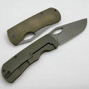 McNees Dixon w/ Atomic Green/Bronze Titanium Handles & Stonewash MagnaCut
