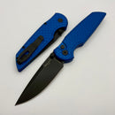 Pro-Tech TR-3 Integrity Manual Blue Aluminum Relic Handles w/ DLC MagnaCut INT1106-Blue