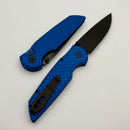 Pro-Tech TR-3 Integrity Manual Blue Aluminum Relic Handles w/ DLC MagnaCut INT1106-Blue