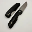 Pro-Tech Vero Designs Synapse 2 Auto w/ Black Aluminum Handle & Stonewash MagnaMax