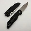 Pro-Tech TR-3 Integrity Manual Black Aluminum Relic Handles & Stonewash MagnaCut INT1105