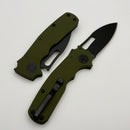 Demko Shark Cub Stealth OD Green G-10 Handles & DLC Slicer Shark 20CV