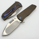 Medford Primus Old School Bronze Tumbled Handles w/ Flamed Accents & Tumbled 3V