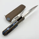 Medford Primus Old School Bronze Tumbled Handles w/ Flamed Accents & Tumbled 3V