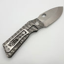 Medford TFF-1 Fat Daddy Bead Blast/Brush Twisted Predator Handles w/ Tumbled MagnaCut