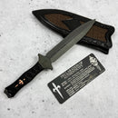 Marfione Custom Knives Vipera Short w/ D/E DLC Two Tone Apocalyptic & Ray Skin Wrapped Handle