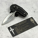 Marfione Custom Knives Hypnotic Hand Satin M390MK & Frag Black G-10