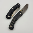 Giant Mouse Iona Sailor Wolf Grey FRN Handle w/ S90V Blade