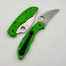 Spyderco Salt 2 Green FRN & Wharncliffe Serrated LC200N C88FSWCGR2