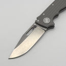 Demko AD20.5 20CV Clip Point & Textured Titanium (Consignment)