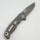 Demko AD20.5 20CV Clip Point & Textured Titanium (Consignment)