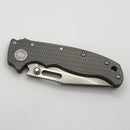 Demko AD20.5 20CV Clip Point & Textured Titanium (Consignment)
