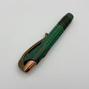 Pre-Owned Marfione Custom Siphon Pen II Antique Green Frag Titanium w/ Bronze Ti Lever & Copper Accents